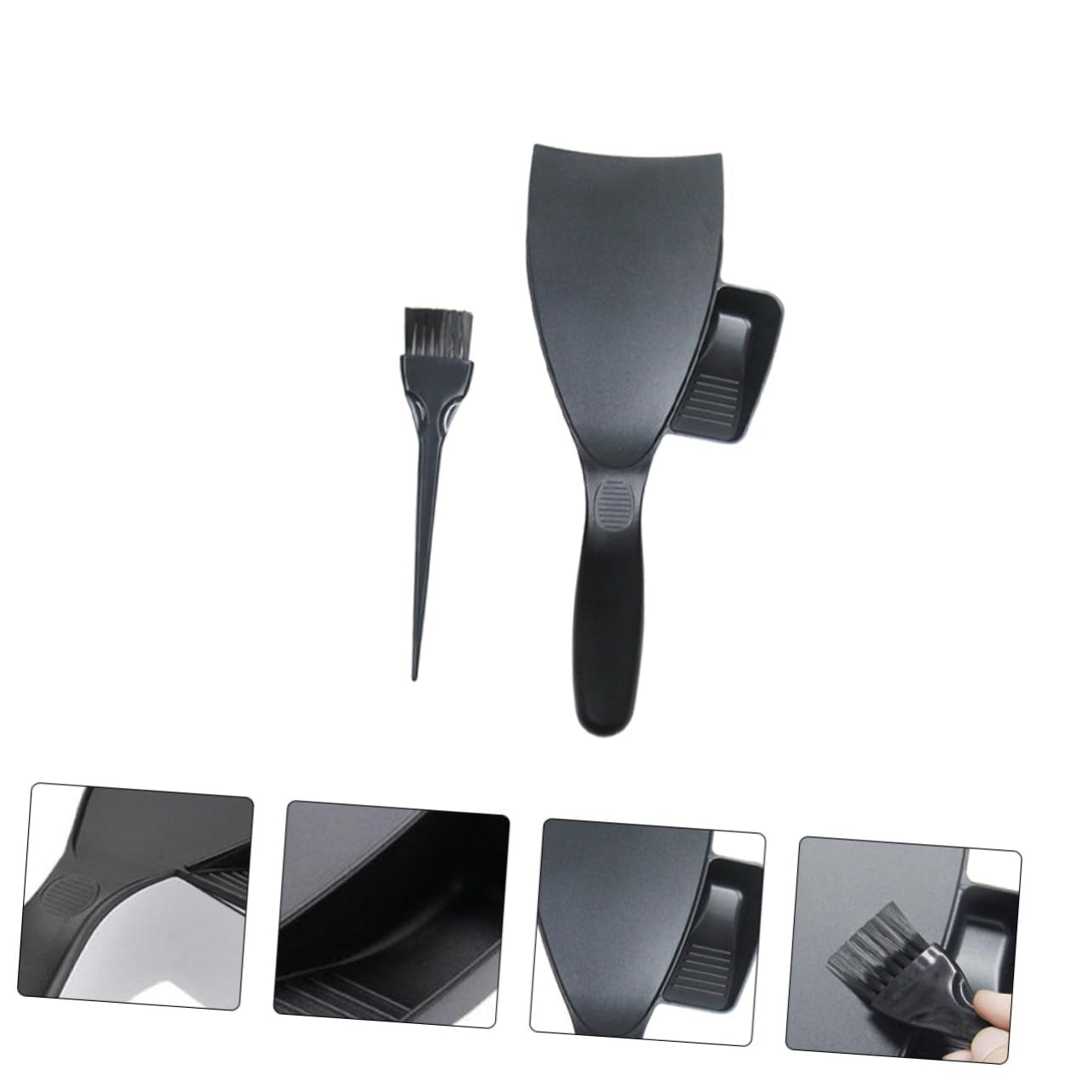 2 Sets Highlighter Set Hair Dye Kit Hair Tint Board Hair Coloring Tool Highlighting Board Hair Coloring Comb Hair Dying Board Hair Dye Brush Hair Coloring Kit Hair Tint Tool