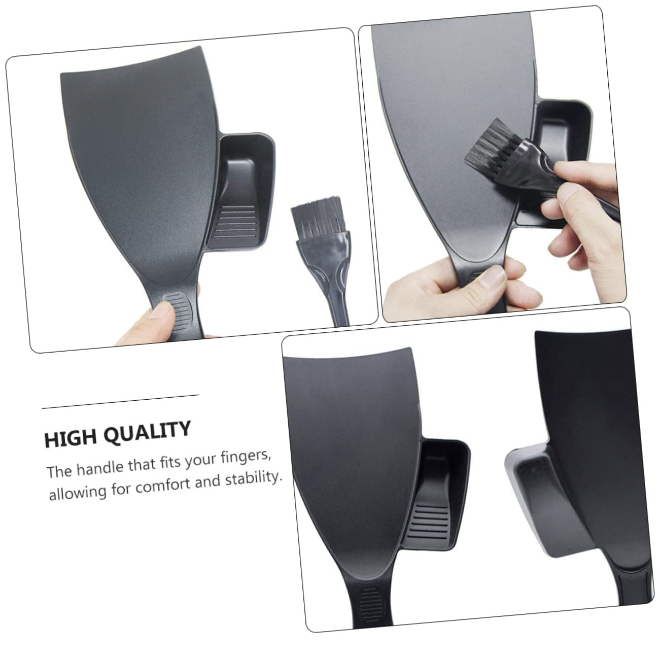 2 Sets Highlighter Set Hair Dye Kit Hair Tint Board Hair Coloring Tool Highlighting Board Hair Coloring Comb Hair Dying Board Hair Dye Brush Hair Coloring Kit Hair Tint Tool