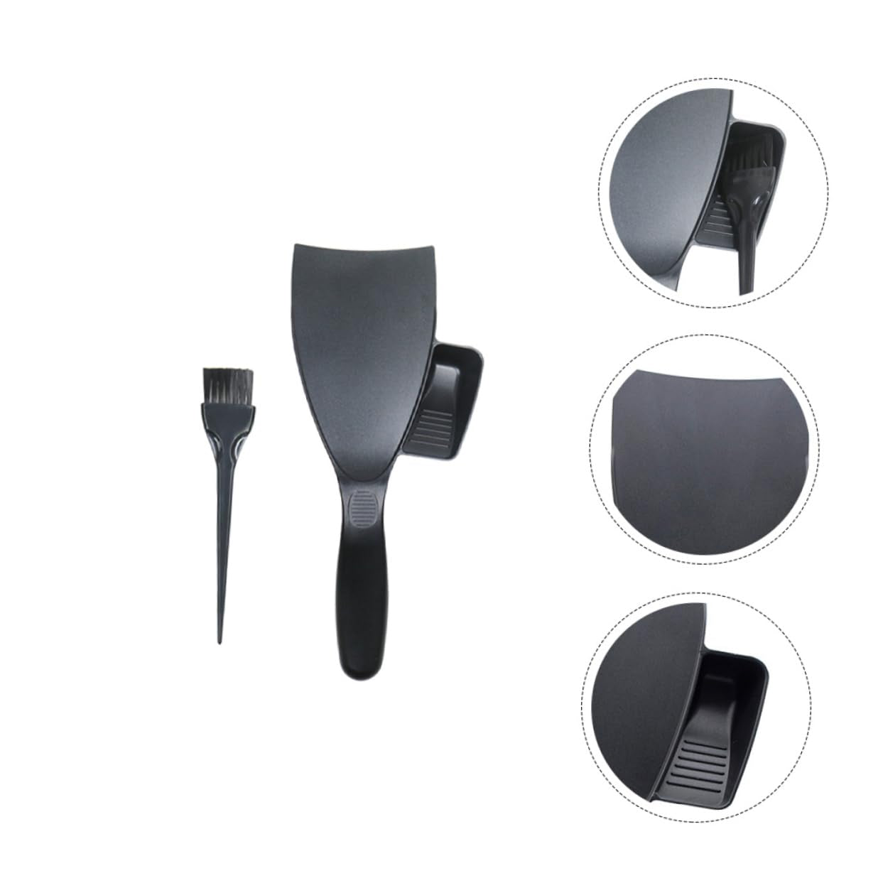 2 Sets Highlighter Set Hair Dye Kit Hair Tint Board Hair Coloring Tool Highlighting Board Hair Coloring Comb Hair Dying Board Hair Dye Brush Hair Coloring Kit Hair Tint Tool